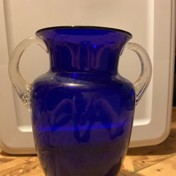 Vintage Cobalt Blue Glassware - Picture 2 of 14
